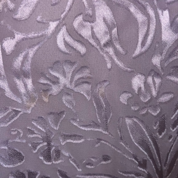 ✨Laundry by Shelli Segal | Purple Floral Cross-back Appliqué Dress - Picture 5 of 5